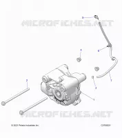 DRIVE TRAIN, FRONT GEARCASE MOUNTING