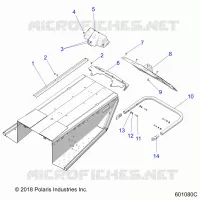 BUMPER, REAR, SNOWFLAP AND TAILLIGHT COVER