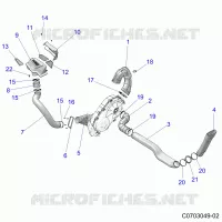 DRIVE TRAIN, CLUTCH COVER, DUCTING