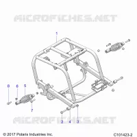 REAR SUSPENSION SWING ARM
