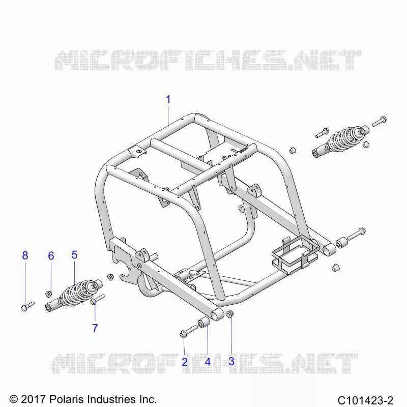 REAR SUSPENSION SWING ARM