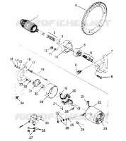 STARTING MOTOR CLASSIC 0952865 (4929072907D002)