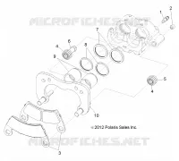REAR BRAKE CALIPER