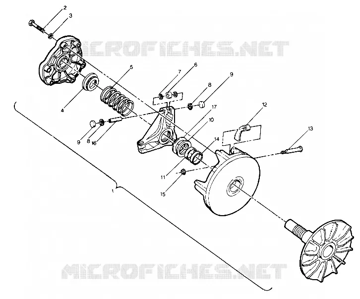 DRIVE CLUTCH ASSEMBLY (4913521352024A)