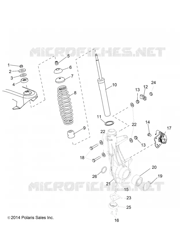 FRONT SUSPENSION STRUT