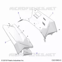 REAR BODYWORK CAB AND HEAT SHIELDS