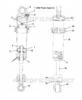 FRONT SHOCK TRACK (FOX M-10/7043123)
