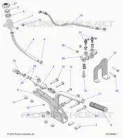 BRAKES, SECONDARY BRAKE