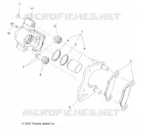 FRONT BRAKE CALIPER