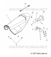 SEAT   TAILLIGHT (DRAGON)