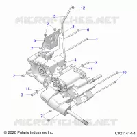 DRIVE TRAIN, MAIN GEARCASE MOUNTING