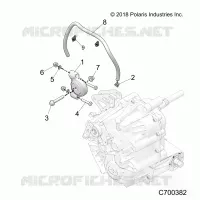 DRIVE TRAIN, MAIN GEARCASE MOUNTING