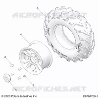 WHEELS, FRONT