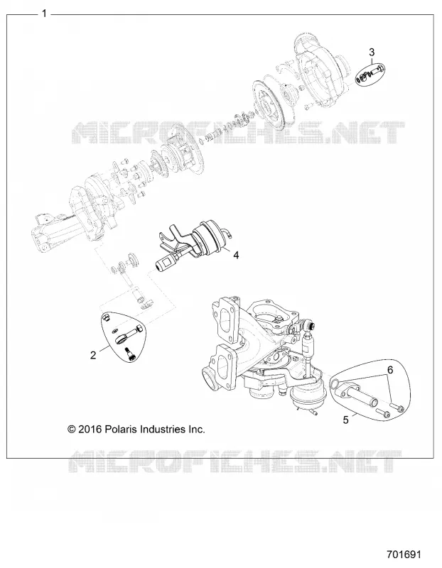ENGINE, TURBO CHARGER