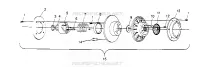 DRIVEN CLUTCH ASSEMBLY 600 XCR 0951676 (4929132913C001)
