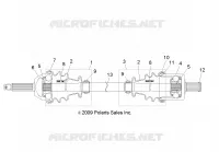 DRIVE TRAIN, FRONT DRIVE SHAFT