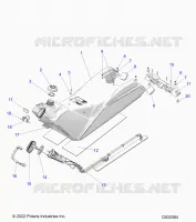 FUEL SYSTEM, FUEL TANK ASM.
