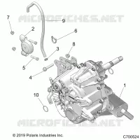 DRIVE TRAIN, MAIN GEARCASE MOUNTING