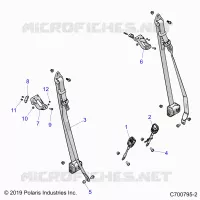 SEAT BELT MOUNTING