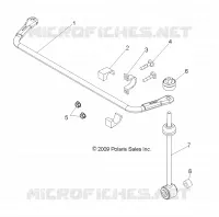 REAR SUSPENSION STABILIZER BAR