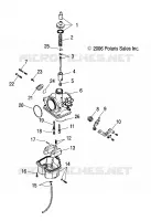 ENGINE, CARBURETOR