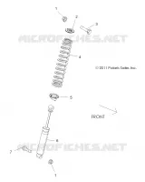 REAR SUSPENSION SHOCK MOUNTING