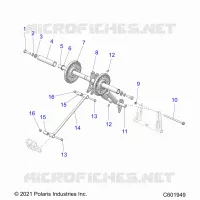 SUSPENSION, REAR TORQUE ARM