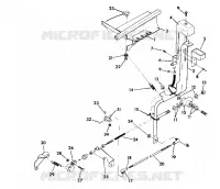 SHIFT LINKAGE ASSEMBLY  350 4X4