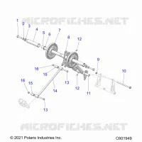 SUSPENSION, REAR TORQUE ARM