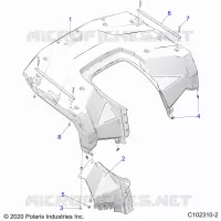 REAR BODYWORK CAB