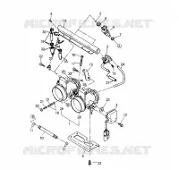 THROTTLE   BODY  500 SP/500 SKS (4921262126043A)