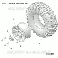 WHEELS, FRONT