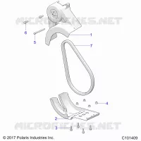 DRIVE TRAIN, CHAIN GUARD