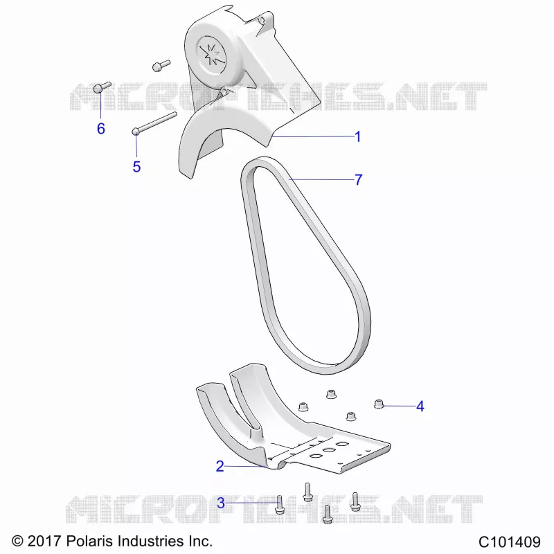 DRIVE TRAIN, CHAIN GUARD