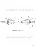 DRIVE TRAIN, FRONT DRIVE SHAFT