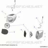 ELECTRICAL, AUDIO, FRONT SPEAKER