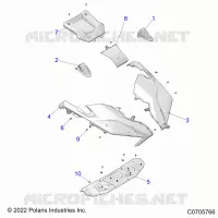 HOOD AND FRONT FENDERS