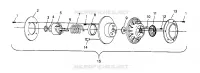 DRIVEN CLUTCH XLT 0966756 (4933823382C001)