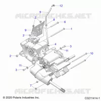 DRIVE TRAIN, MAIN GEARCASE MOUNTING
