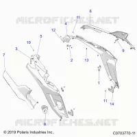 REAR BODYWORK FENDERS