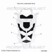 HOOD FOAM/SEAL