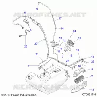BODY, FUEL LINES, EVAP