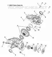 REAR GEARCASE