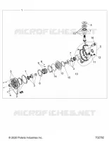 DRIVE TRAIN, FRONT GEARCASE