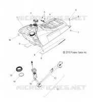 FUEL SYSTEM, FUEL TANK ASM.