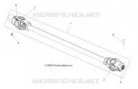 DRIVE TRAIN, PROP SHAFT, FRONT
