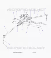 STEERING GEAR BOX W/EPS