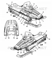 DECALS 600 XC 0981758 (4944194419A011)