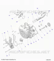 ENGINE, COOLING SYSTEM/WATER PUMP