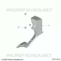 ENGINE, THROTTLE PEDAL